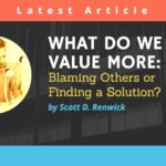 blaming others